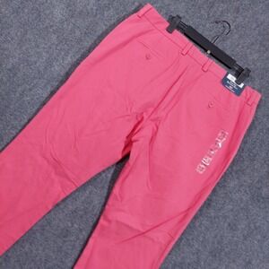 Vineyard Vines Pants Mens 36x32 Pink Slim Fit Breaker Chino Cotton Flat Front